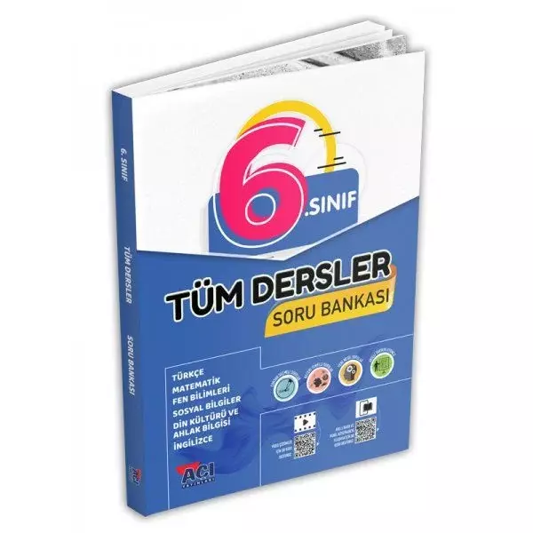 Açı 6.Sınıf Tüm Dersler Soru Bankası Açı Yayınları - Açı Yayınları - Image 1