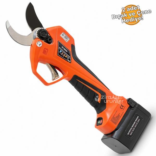 Bartech SC-8608 32mm Sensörlü Akülü Budama Makası 16.8V 4Ah 3 Akülü - Image 1