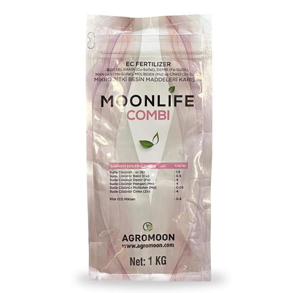 Moonlife Combi 1kg Bor Bakır Mangan Demir Çinko Mikro Bitki Besin Gübresi - Image 1