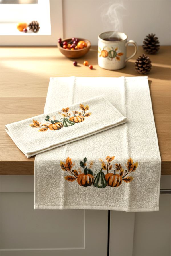 Leaf 2'li Havlu Seti 30x50 - Image 1