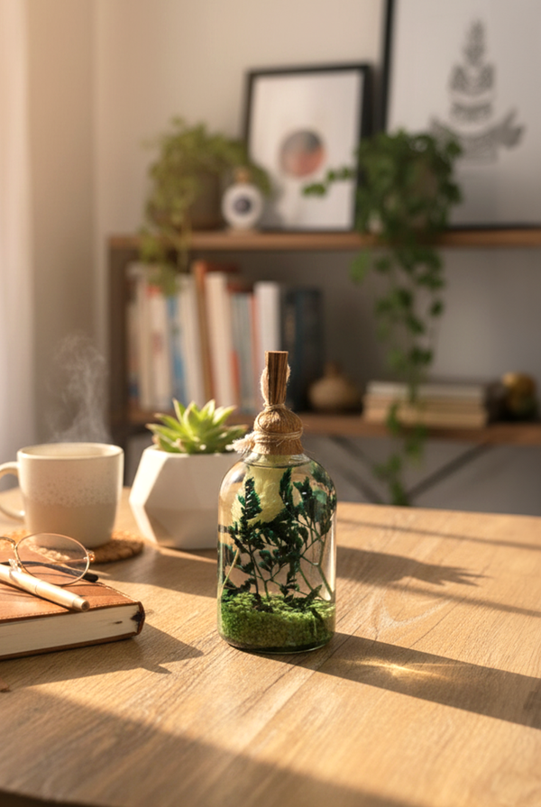 Lumira Christmas Yeşil Taş Kandil Mum 100ml - Image 1