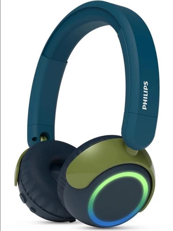 TAK4200CT/00 Kablosuz Kulak Üstü Çocuk Kulaklığı - Deniz Mavisi - Image 1