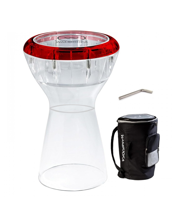 WAMBOOKA DİAMOND ÇÖMLEK DARBUKA KIRMIZI ÇEMBER - Image 1