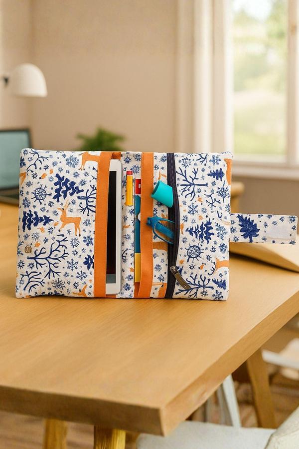 Uretti - Gamze 9546 9653 El Yapımı Kitap - Tablet  Kılıfı - Image 1