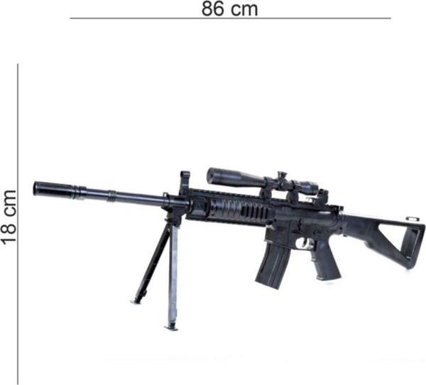 Prestij Oyuncak Poşetli Lazerli Boncuk Atan Tüfek - Image 1