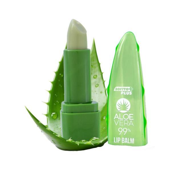 Softto Plus Lip Balm Aloe Vera Özlü 4,85 Gr - Image 1