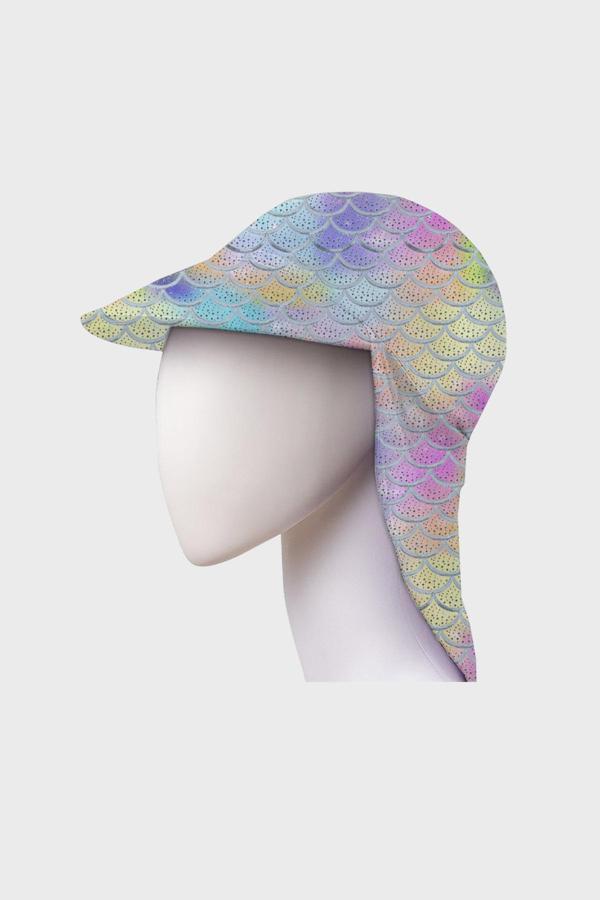 Slipstop Finny UPF 50+ Korumalı Güneş Kız Çocuk Şapka SK2314000020 MAVİ-YEŞİL - Image 1