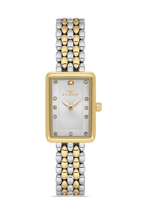 Ferro FL21511AWT-D Quartz Çelik Altın/Gri 20 mm Kadın Kol Saati - Image 1