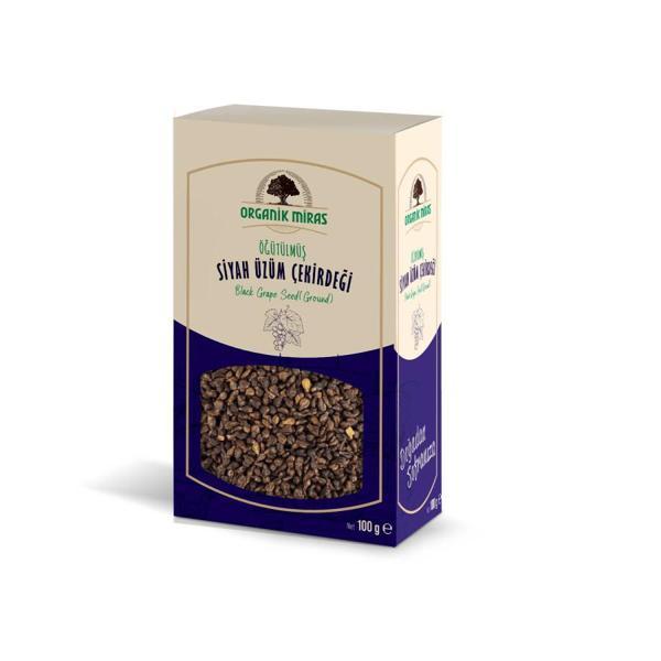 Siyah Üzüm Çekirdeği (öğütülmüş) 100g - Image 1