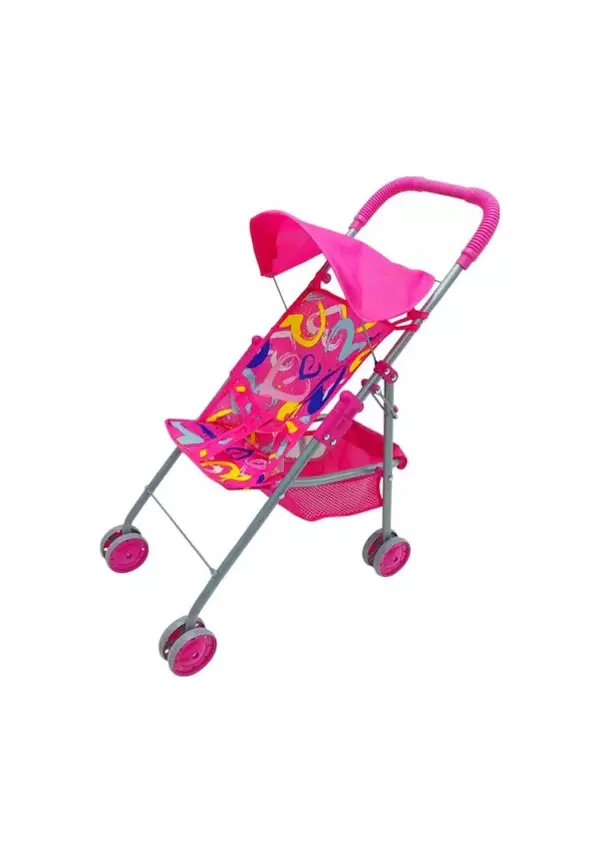 Katlanabilir Güneşlikli Metal Pusetli Bebek Arabası - Image 1