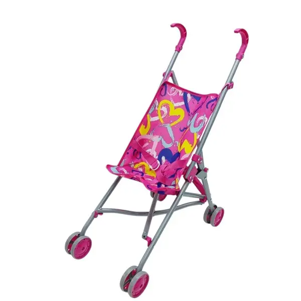 Katlababilir Bebek Arabası Oyuncak Metal Puset  - Image 1