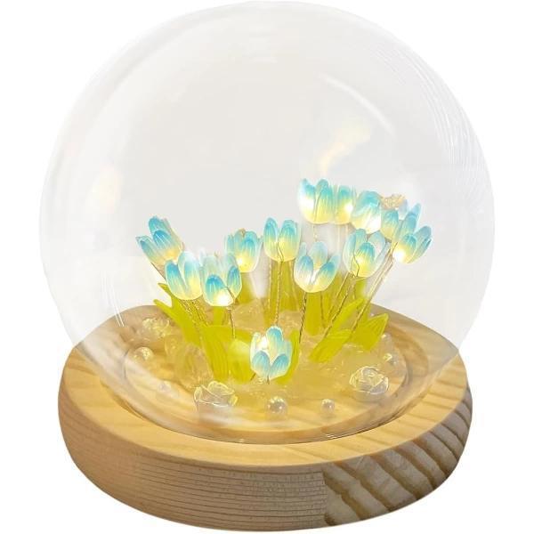 MDB LED Işıklı Kendin Yap Lale Cam Küre - Image 1