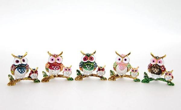 MDB Swarovski 2'li Baykuş Model 2 - Image 1