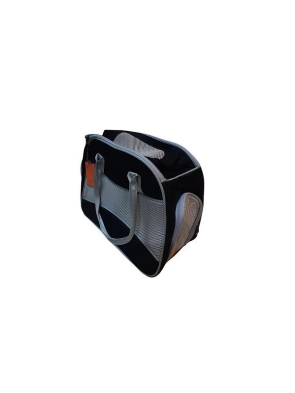 La Vista Uçak Kabin Boy Style Flybag Kedi, Küçük Köpek Taşıma Çantası Siyah 30-20-40cm - Image 1