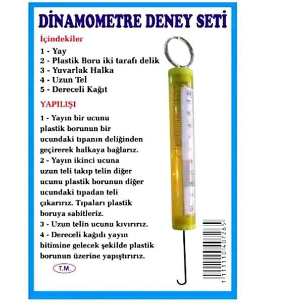 Bozkırlı Dinamometre Deney Seti - 2 adet - Image 1