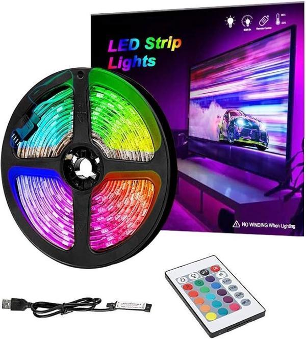 electroon Bluetooth Kumandalı TV Arkası Rgb USB Şerit LED 5Metre - Image 1