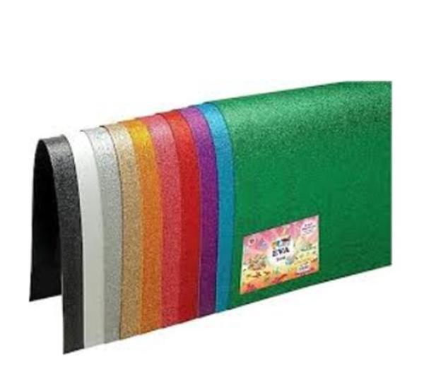 Yapışkanlı Simli Eva 50X70 Karışık 10lu - Image 1