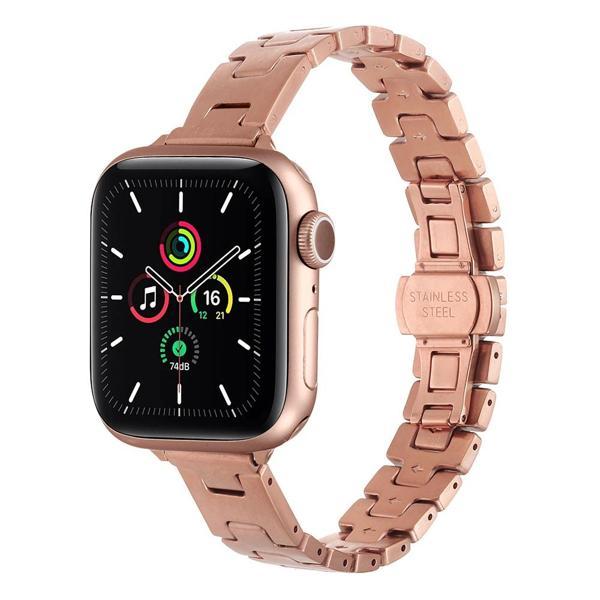 Apple Watch 38mm Zore KRD-150 Metal Kordon Strap Kayış - Image 1