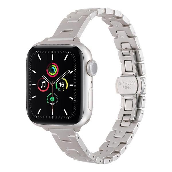 Apple Watch 42mm Zore KRD-150 Metal Kordon Strap Kayış - Image 1
