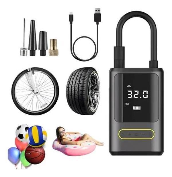 Kablosuz Oto Araç Mini 4000mAh 150 PSI Işıklı Oto Hava Kompresörü KA-760 (5365) - Image 1