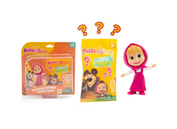 Masha ve Koca Ayı 2’li Figür Paketi - Masha - Image 1