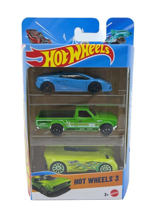 Hot Wheels 3'lü Araba Seti - Set 8 - Image 1