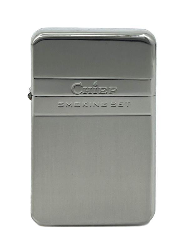 Chief Benzinli Slim Çakmak - Krom - Image 1