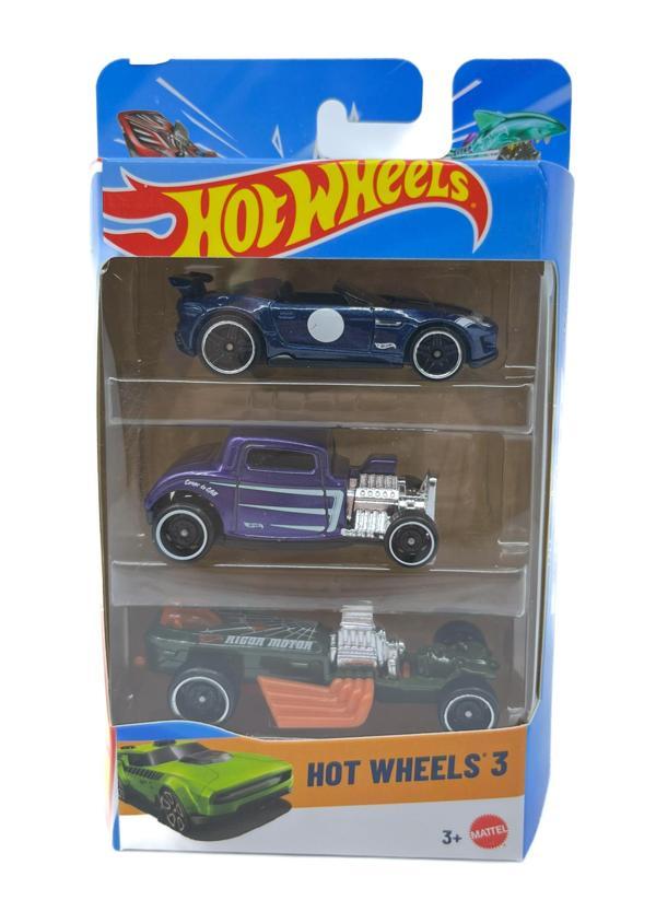 Hot Wheels 3'lü Araba Seti - Set 11 - Image 1