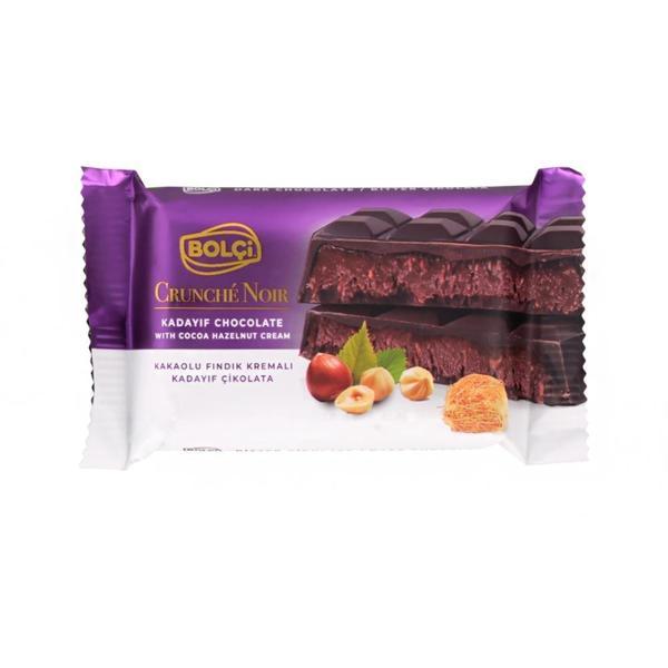 Bolçi Kakaolu Fındık Kremalı Bitter Kadayıf Çikolata 65g - Image 1