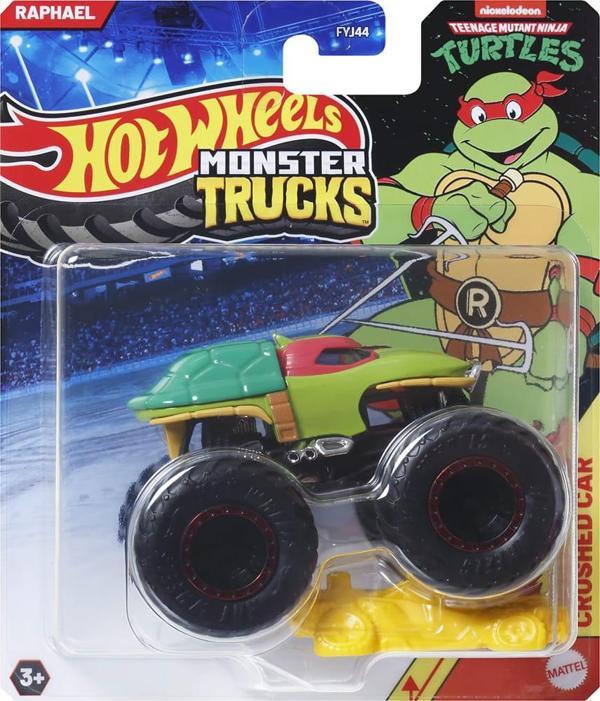 Hot Wheels Monster Trucks Canavar Kamyon Arabalar - Ninja Turtles Raphael - Image 1