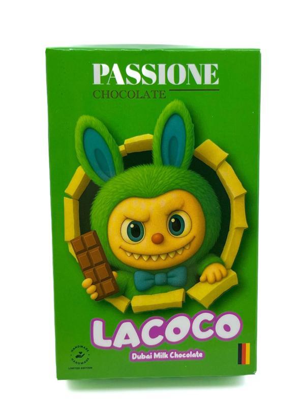 Passione Lacoco Dubai Çikolatalı Sütlü Çikolata 100 g - Image 1
