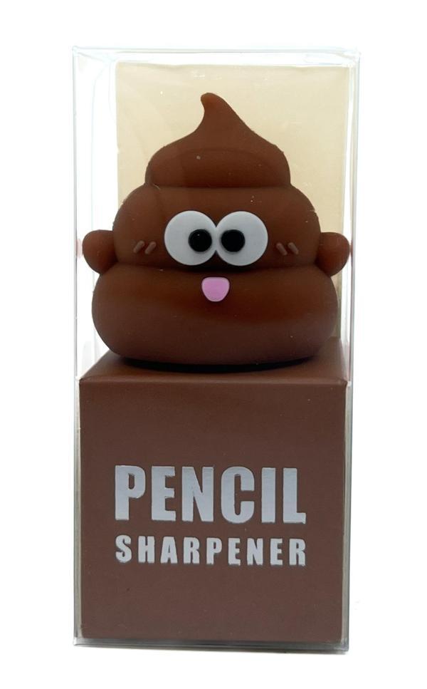 Pencil Sharpener 3d Silikon Renkli Kalemtıraş Poo Poo - Image 1