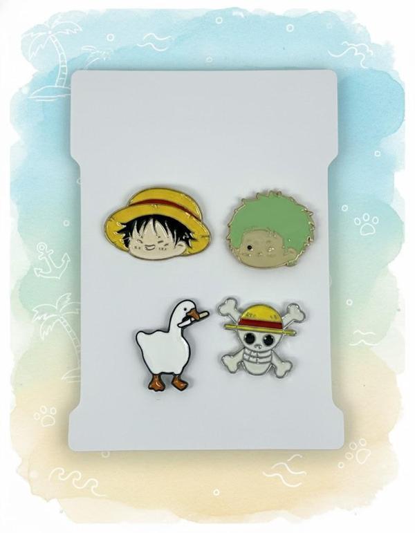 Kamp Çantası - Sırt Çantası - Terlik Süsü Charm Terlik 4'lü Jibbitz Aksesuar Model 4 - Image 1