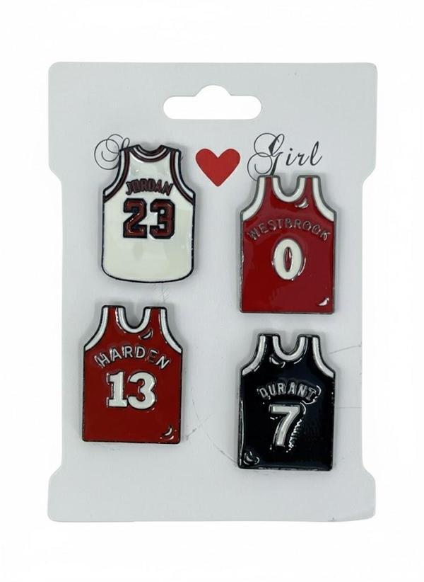 Kamp Çantası - Sırt Çantası - Terlik Süsü Charm Terlik 4'lü Jibbitz Aksesuar Model 12 - Image 1