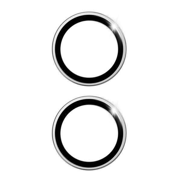 Wiwu İphone 17 Uyumlu Lg-003 Lens Guard Çizilmeye Dayanıklı Safir Kamera Lens Koruyucu Gri - Image 1