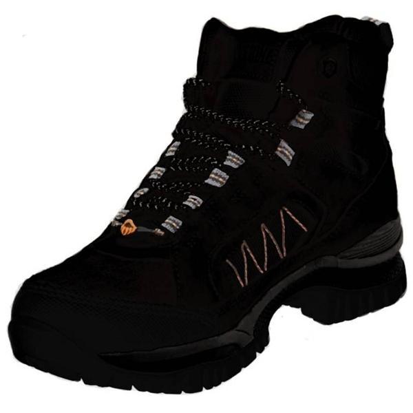 Wolverine Rocket Camp Mid.Waterprof Mens Boat Su geçirmez Nefes Alabilen Nubuk Erkek Bot Siyah - Image 1