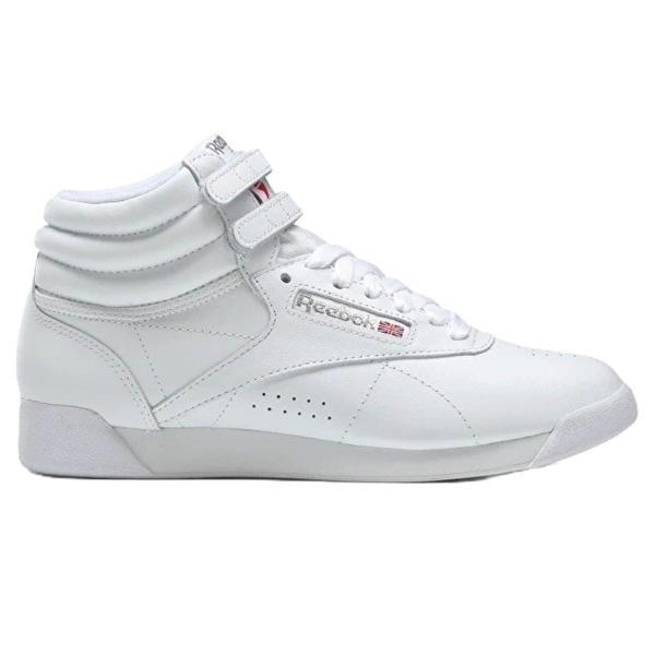 Reebok Free Style High Leather Womens Sneaker Hakiki Deri Yüksek Bilekli Kadın Günlük Spor Ayakkabı Beyaz - Image 1