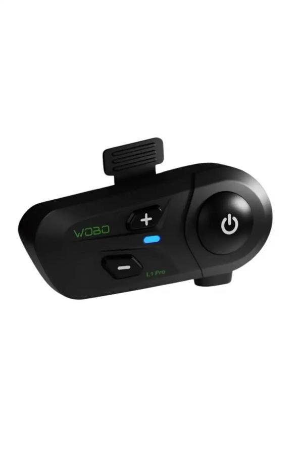 WOBO L-1 PRO Tek Kişilik Motosiklet Kask Bluetooth Intercom Kulaklık Seti - Image 1