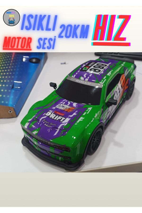 Boratila Toys 20Km Hız 1:16Ölçek Şarjlı 2.4Ghz 20Km Motor Sesli Full Fonksiyon Işıklı Araba - Image 1