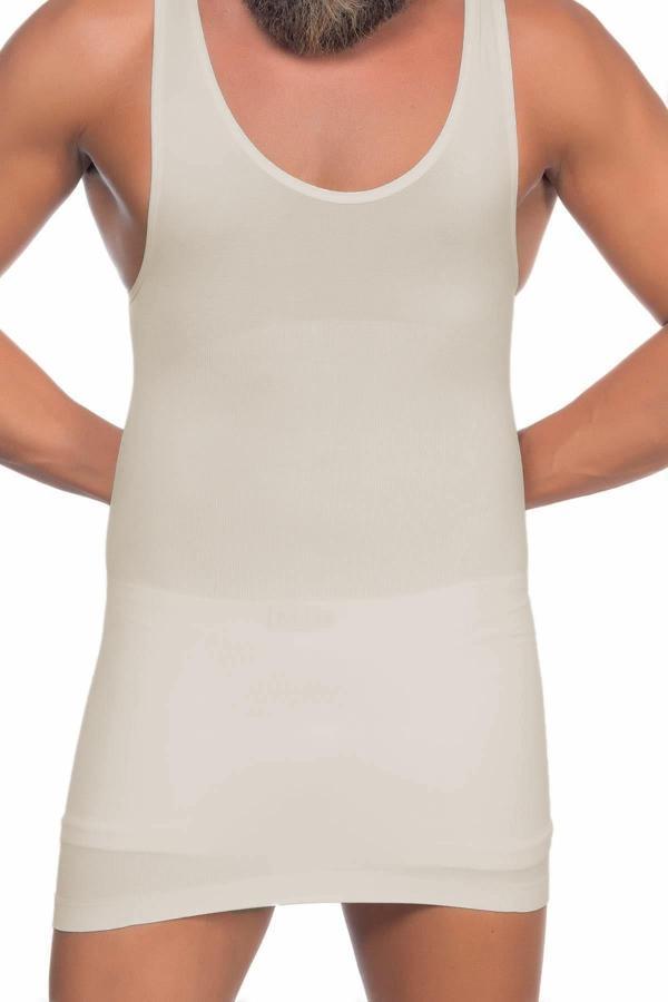 Ten Mı Emay  E1002 U Yaka Erkek Korse Atlet - Image 1