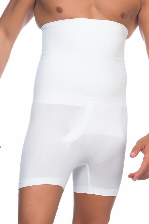 Beyaz Mı Emay E1005 Erkek Yüksek Bel Double Boxer Korse - Image 1