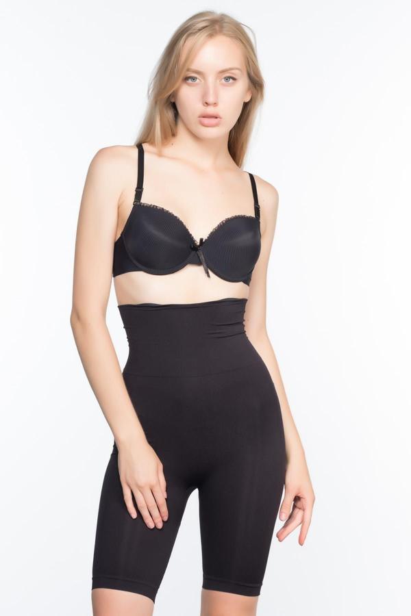 Siyah Mı Emay 3200 Pantolon Altı Soft Double Boxer Korse - Image 1