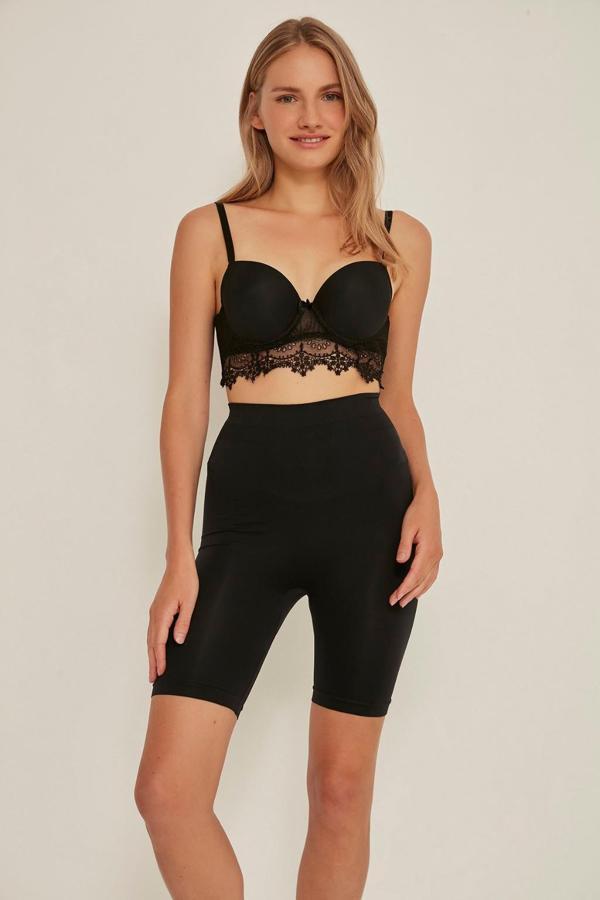 Siyah Mı Emay 3005 Soft Uzun Paçalı Boxer Korse - Image 1