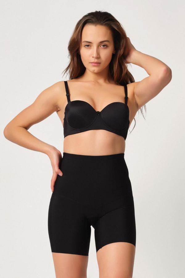 Siyah Mı Emay 2816 Yüksek Bel Boxer Lazer Korse - Image 1