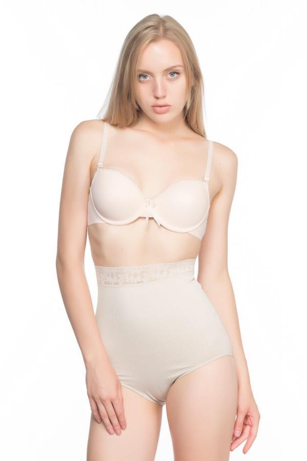 Ten Mı Emay 2028 Dantelli Yüksek Bel Slip Korse - Image 1