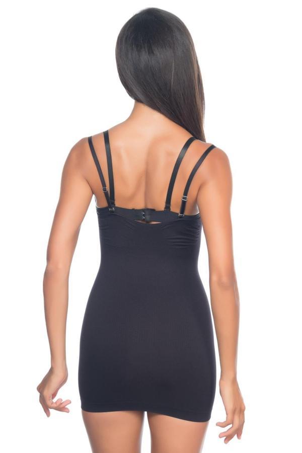 Siyah Mı Emay 5043 Göğsü Açık Masajlı Korse - Image 1