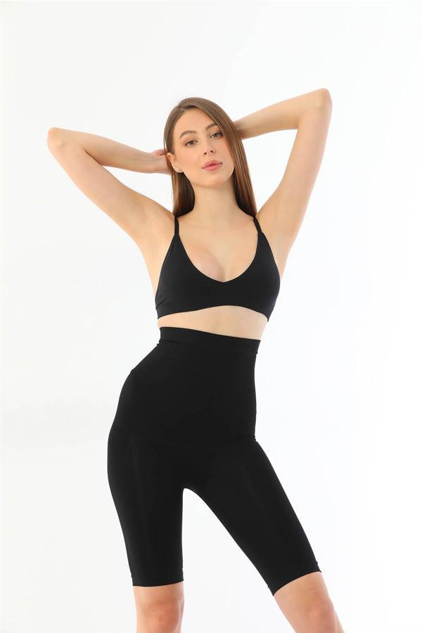 Siyah Mı 2037 Yüksek Bel Uzun Paçalı Özel Korse - Image 1