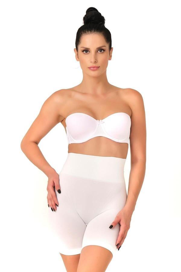 Beyaz Mı Emay 2017 Düşük Bel Double Pantalon Korse - Image 1