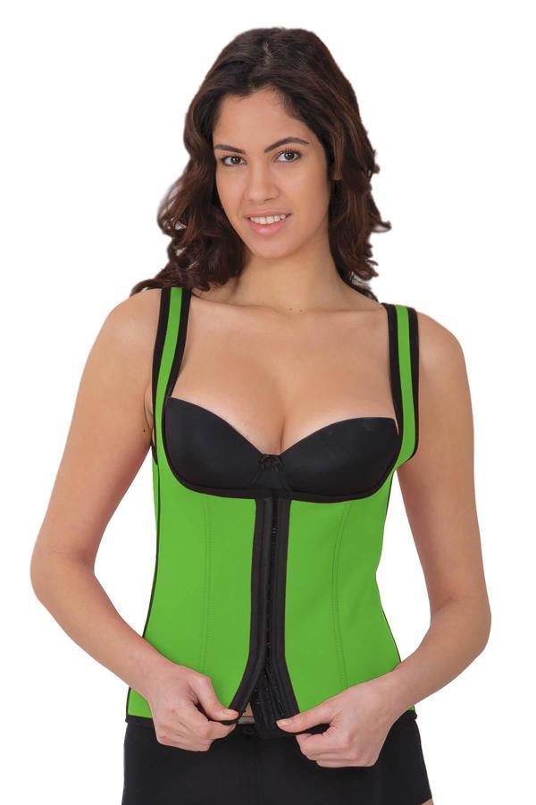 Yeşil Mı 9173 Agraflı Göğsü Açık Atlet Korse - Image 1