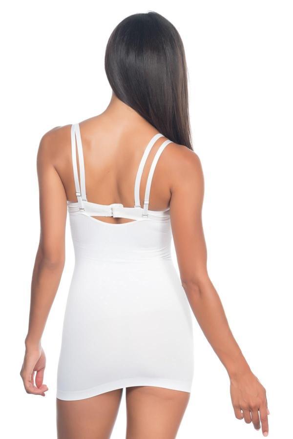 Beyaz Mı Emay 5043 Göğsü Açık Masajlı Korse - Image 1